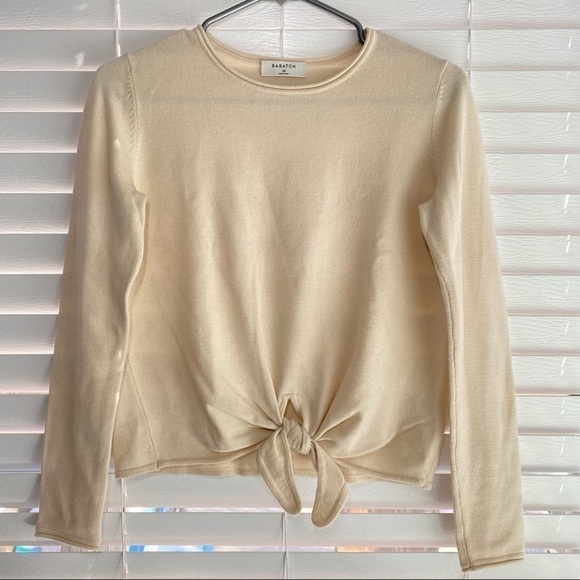 ARITZIA BABATON Cleveland Sweater Birch size XS - Picture 3 of 6